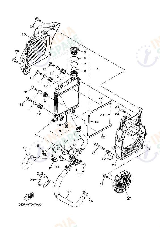 RADIATOR & HOSE